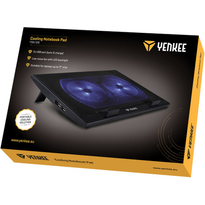 Stendë me ftohës për Laptop Yenkee YSN 120 - E Zezë