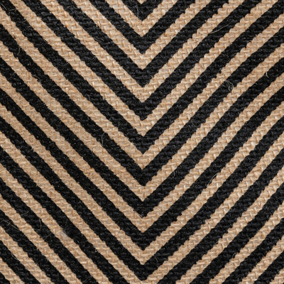 Shportë për rujtje Atmosphera, jute, 32x32cm, bezhë me vija