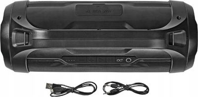 Altoparlant portativ Nedis Party Boombox, Bluetooth, 80W, IPX5, i zi