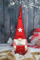 Figurë dekorative Krishtlindjesh Upominkarnia Santa Claus, 50cm, poliestër, shumëngjyrëshe
