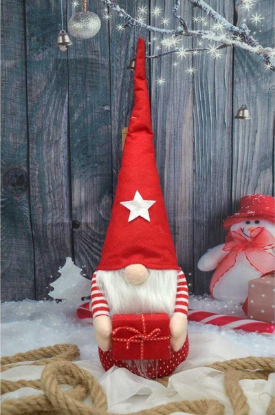 Figurë dekorative Krishtlindjesh Upominkarnia Santa Claus, 50cm, poliestër, shumëngjyrëshe