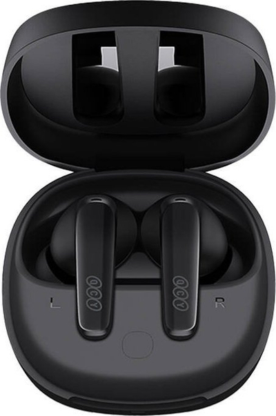 Kufje QCY T13x TWS, Bluetooth 5.3, 30 orë bateri, të zeza