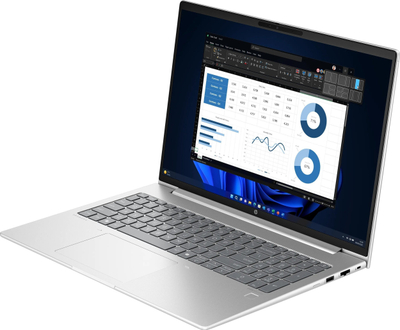 Laptop HP ProBook 460 G11, Ultra 7 155U, 16GB RAM, 512GB SSD, 16", ngjyrë argjendtë