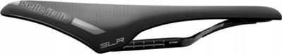 Selë biçiklete Selle Italia SLR Boost Kit Carbonio S1, shina karboni CarboKeramic, shumë e lehtë, e zezë