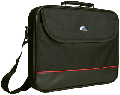 Çantë laptopi PEDEA Trendline Clamshell, 13.3", me rrip shpatulle, e zezë
