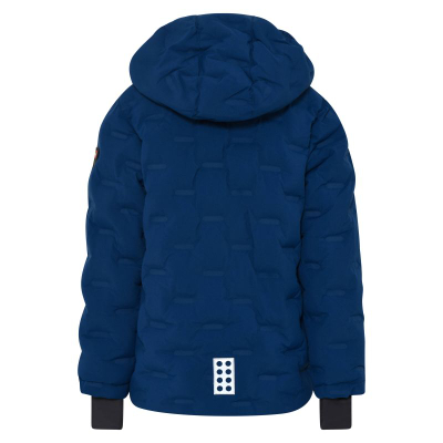 Xhaketë dimri për kalamaj Lego Wear Jipe 706 Jr 22879, me pupla, që s’e merr uji, blu