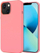 Maskë telefoni Ombre Rubber për iPhone 14 Plus, 6.7", rozë e tejdukshme