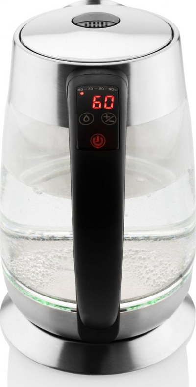 Çajnik Gallet BOU792, 2200 W, 1.8L, i argjendtë