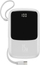 Power bank Baseus Qpow, 10000mAh, me ekran digjital, i bardhë