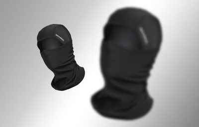 Maskë balaklava Rockbros Cycling, për disa përdorime, material që merr frymë, e zezë