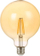 Llampë dekorative LED LC161 COG, 12W, me bazë E27, xham i artë