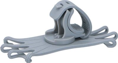 Mbajtëse telefoni Dunlop Silicone Phone Holder 360°, 4-6", silikoni, gri