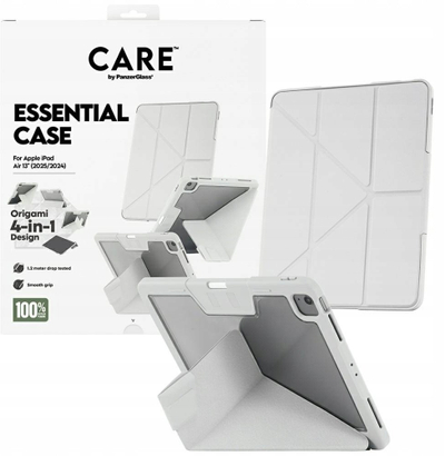 Këllëf PanzerGlass CARE by TPU Essential Case, për iPad Air, gri e çelët