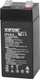 Оловна батерија VIPOW 4V 4.9Ah, полначлива, црна