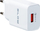 Karikues muri USB Cube QC 3.0, 18W, karikim i shpejtë, i bardhë