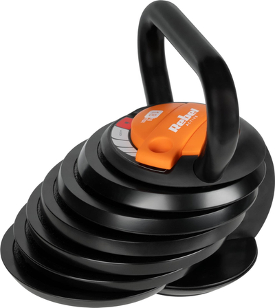 Kettlebell Rebel Active Automatic, 3.5 18kg, peshë e rregullueshme, gri