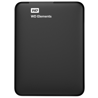 Hard disk i jashtëm Western Digital Elements Portable, 1TB, 2.5", i zi