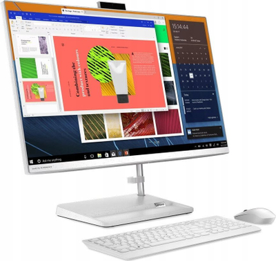 Kompjuter All in One Lenovo IdeaCentre AIO 3 27ALC6, Ryzen 7, 27" FHD, 16GB RAM 512GB SSD, i bardhë