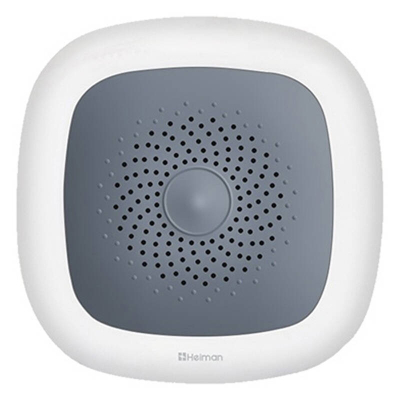 Senzor temperature dhe lagështie Heiman HS1HT, Zigbee, smart, gri e bardhë