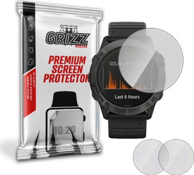 Mbrojtëse ekrani GrizzGlass Matte Film, për Garmin Fenix 6X 6X Pro, transparente