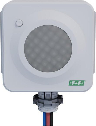 Senzor tavani lëvizjeje F&F DR-30M, PIR, montim sipërfaqësor, i bardhë