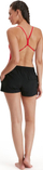 Женски шорцеви за капење Speedo Women's Essential Swim Short, црни