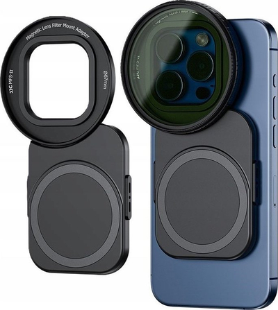Adapter magnetik për filtra telefoni JJC MFS II, sistem mobil, i zi