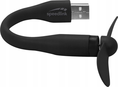 Ventilator USB Speedlink Aero Mini, me qafë të lëvizshme, portë USB A, i zi