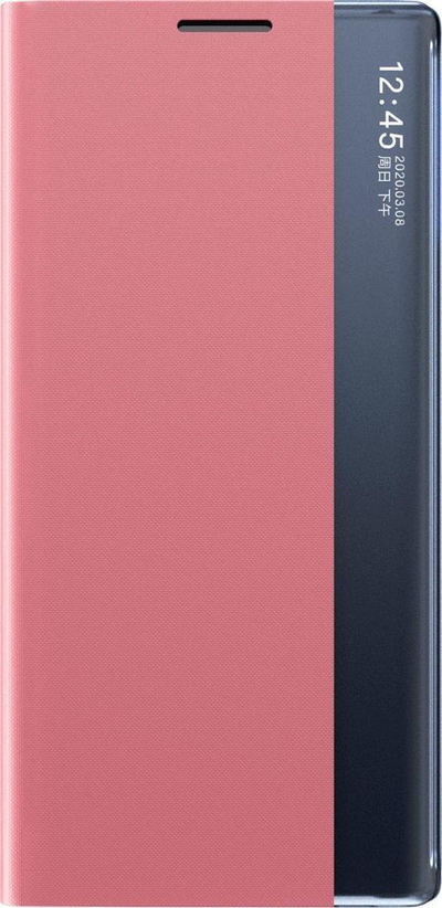 Kllëf telefoni Hurtel New Sleep Case për Samsung Galaxy S22+, me stand, rozë