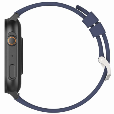 Ora inteligjente Gravity GT15-4, 2.04", me Bluetooth për thirrje, me rrip silikoni blu