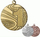 Medalje çeliku Victoria Sport, 40 x 2 mm, e artë