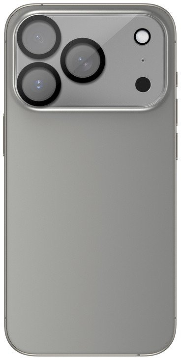 Mbrojtës kamere JCPal iClara, për iPhone 17 Pro Max, transparent