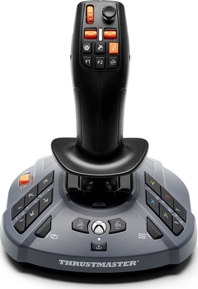 Joystick Thrustmaster SIMTASK FarmSim X, për simulime bujqësore, i zi