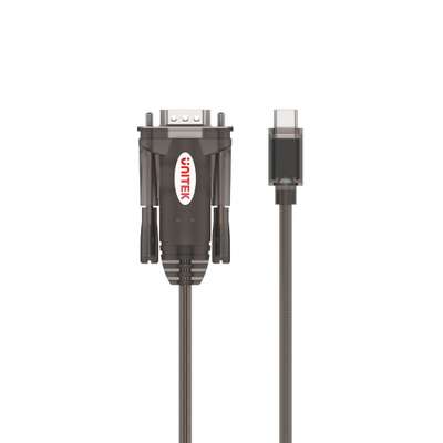Kabllo seriale UNITEK Y-1105K, DB-9, 1.5 m, e zezë