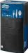 Serveta dreke Tork Advanced 477148, 2-shtresa, 200 copë, të zeza