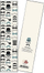 Shënues libri Tassotti Moustache, karton 300 g/m2, 2 copë, shumëngjyrësh