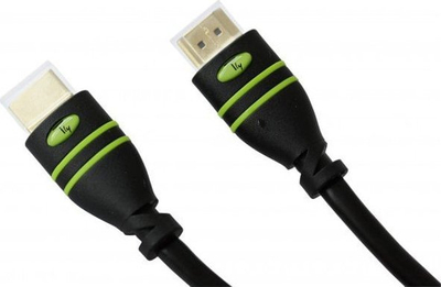 Kabllo HDMI Techly 304482, 3m, 4K, e zezë