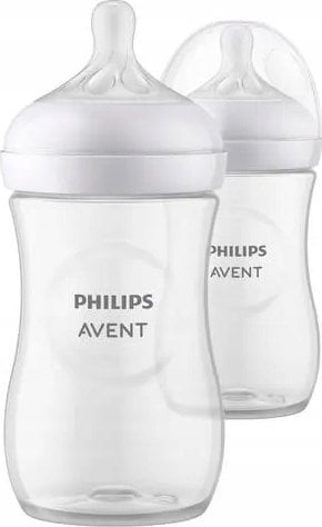 Шише за хранење Philips Avent SCY903/02, 260 ml, сет 2 парчиња, проѕирно
