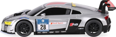 Makina me telekomandë Audi R8 LMS, shkalla 1:18, 2.4GHz, argjendtë