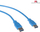 Kabllo USB Maclean MCTV-583, USB A në USB A, 3 m, blu