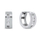 Vathё Brilio Silver Hoop EA214W