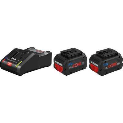 Set karikues baterish Bosch 1 600 A01 6GP, 18V Li-Ion, 2x 8Ah, i zi