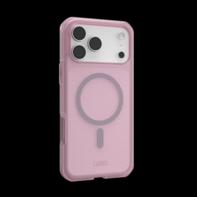 Maskë telefoni Urban Armor Gear Dot, për iPhone 15, MagSafe, rozë transparente