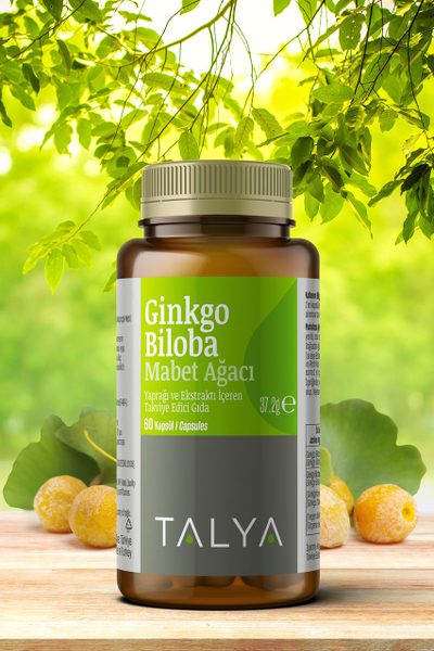 TALYA Herbal Ginkgo Biloba Extract 300 mg, 60 lapsula