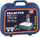 Lodër projektor për vizatim LEANToys, set me disqe figura, me valixhe, blu