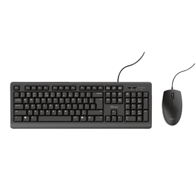 Set tastierë dhe maus Trust Primo, me kabllo
