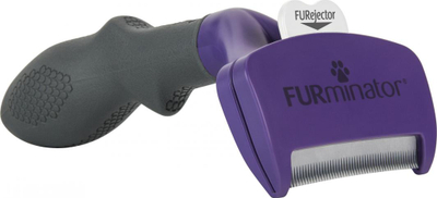 FURminator Алатка за Отстранување на Поддлака за Краткодлаки Мачки, Medium/Large