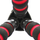Tripod i përdredhshëm MadMan Flexible Tripod, 29 cm, universal për kamera, i zi me të kuqe