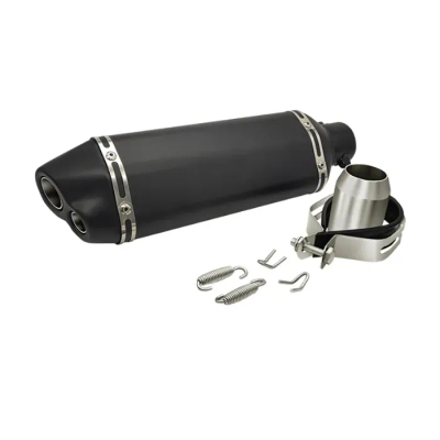 Auspuh Sportiv Per Motoçiklete Pa549 – 40cm – Black Matte