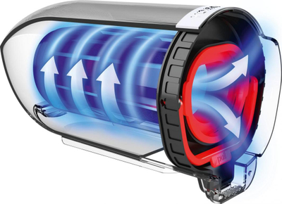 Fshesë me korrent Bosch Flexxo BBH32101, 21.6 V, e zezë